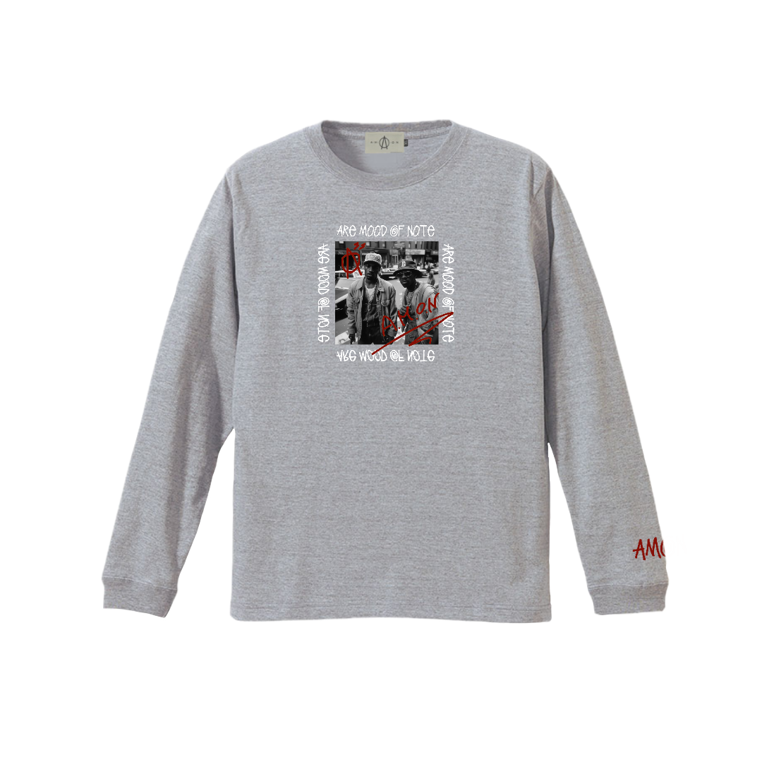 A.M.O.N Black Culture Long Sleeve(GRAY)