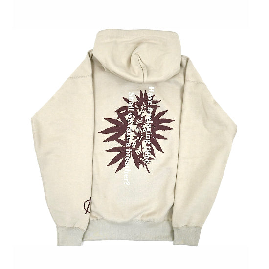 RELAXING SMOKE FULLZIP HOODIE(WARMSAND)