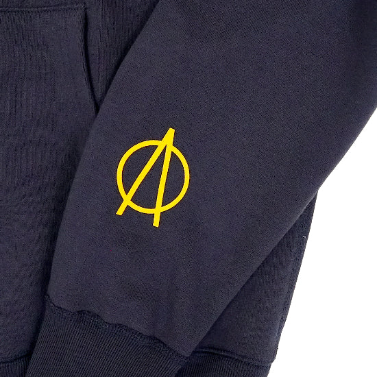 RELAXING SMOKE FULLZIP HOODIE(NAVY)