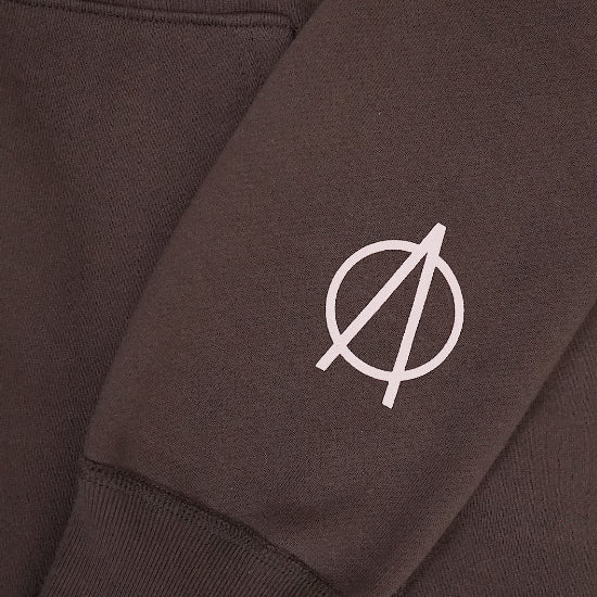 RELAXING SMOKE FULLZIP HOODIE(BROWN)