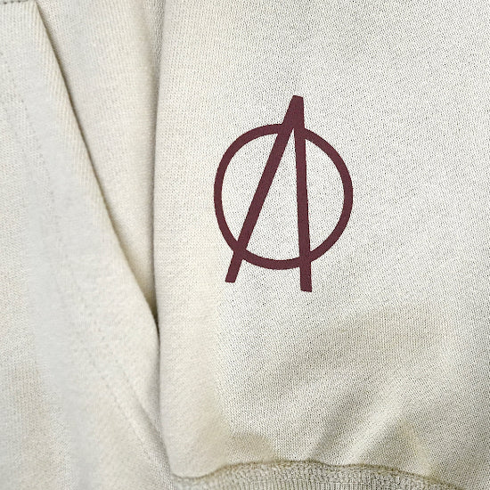 RELAXING SMOKE FULLZIP HOODIE(WARMSAND)